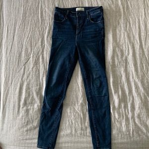 A&F The Super Skinny High Rise Jeans